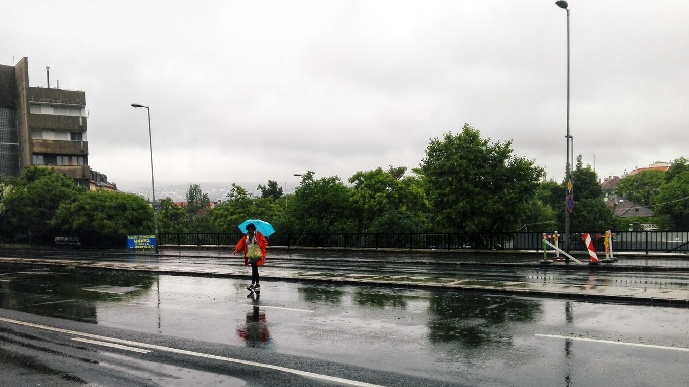 időjárás Budapest esős 