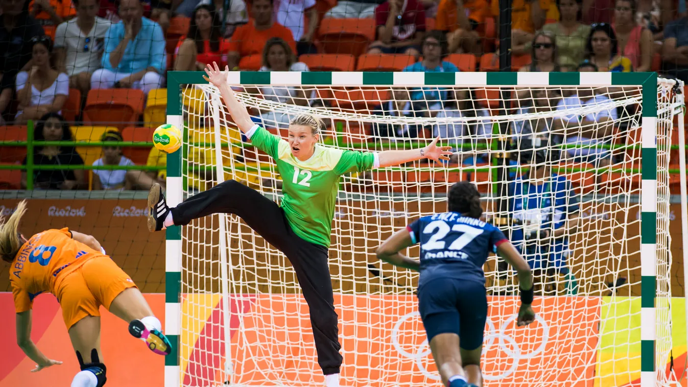 OLYMPIC GAMES RIO 2016 - HANDBALL WOMEN - NETHERLANDS v FRANCE BRAZIL BRÉSIL GAMES JEUX OLYMPIC OLYMPIQUES RIO Horizontal SPORT 