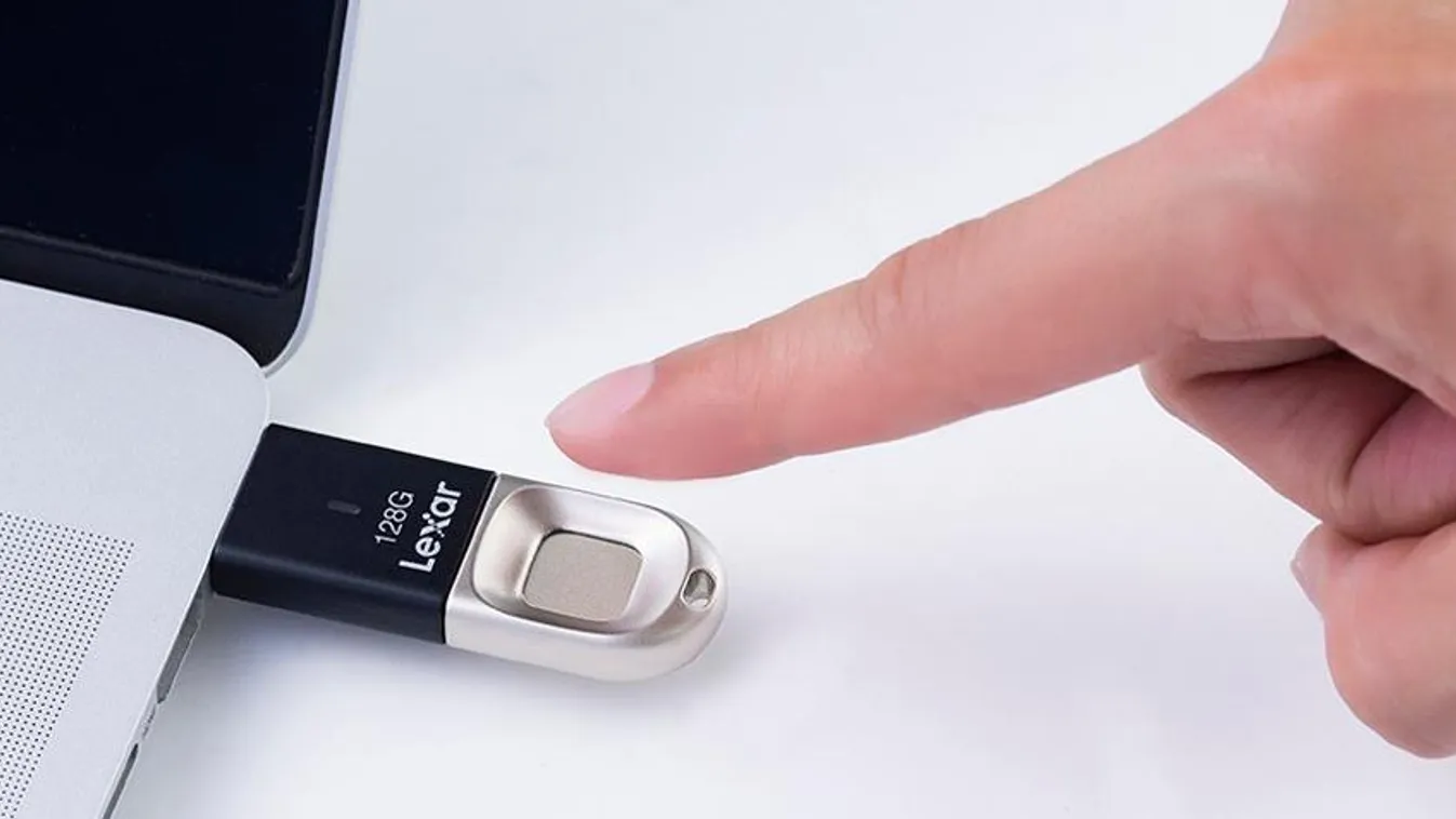 lexar jumpdrive fingerprint f35 ujjlenyomat-olvasó pendrive 