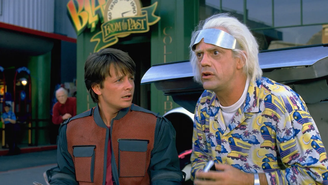 Vissza a jövőbe 2, Michael J. Fox, Christopher Lloyd 