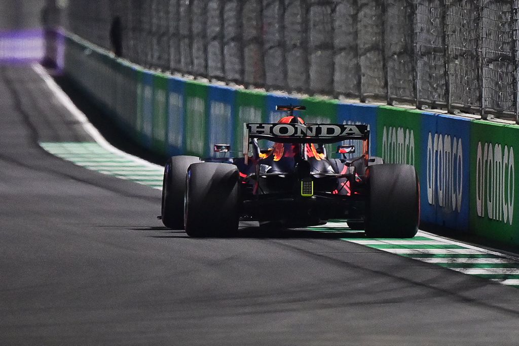 Forma-1, Max Verstappen, Red Bull, baleset, Szaúd-arábiai Nagydíj 2021, szombat 