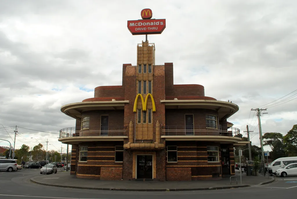 McDonalds, Meki, Melbourne, Ausztrália, 