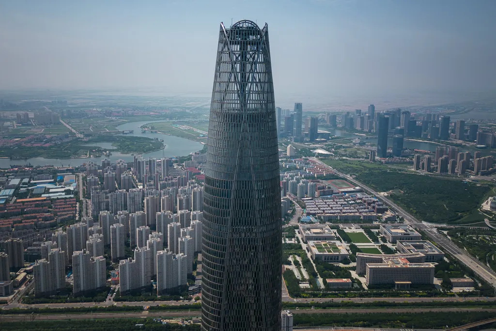 Tianjin CTF Finance Center, torony, felhőkarcoló 