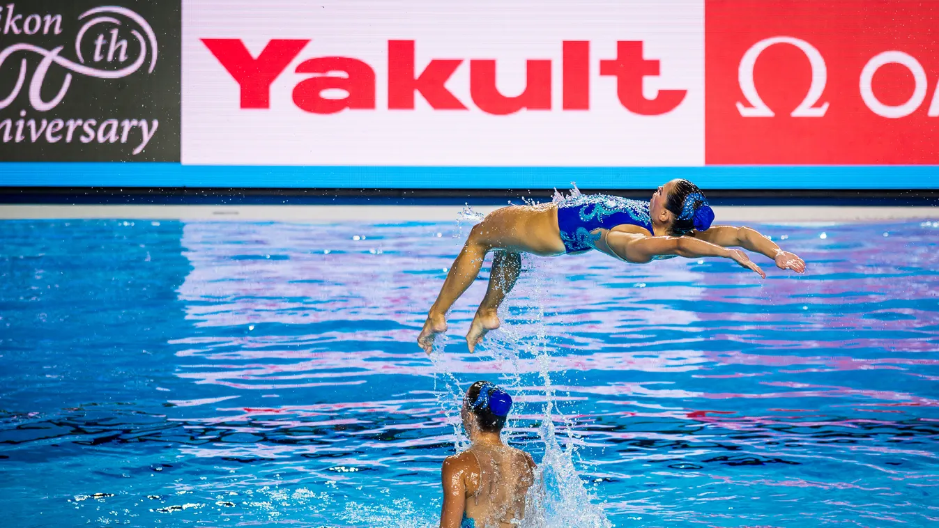 FINA2017, szinkronúszás, Vizes VB, magyar csapat 