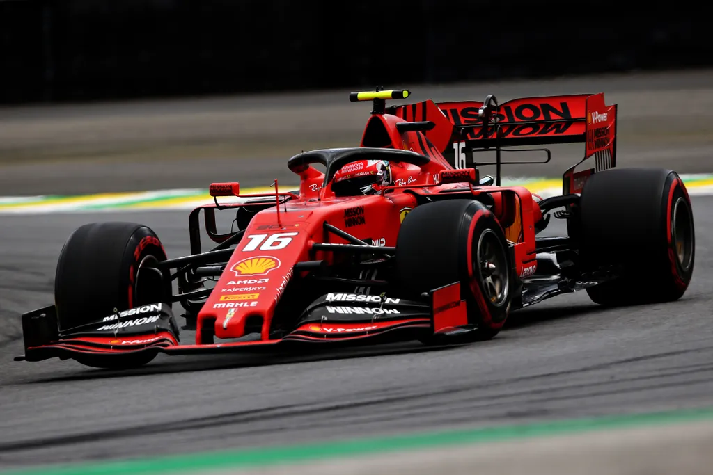 Forma-1, Brazil Nagydíj, szombat, Leclerc, Ferrari 