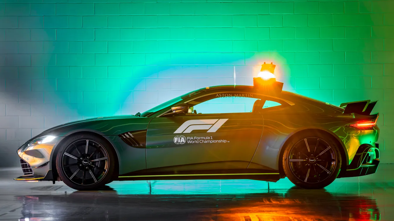 Forma-1, Aston Martin, Safety Car, biztonsági autó, Vantage 