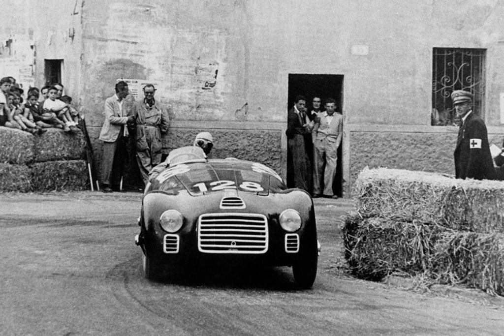 Franco Cortese, Ferrari 125 S, Római Nagydíj 1947 