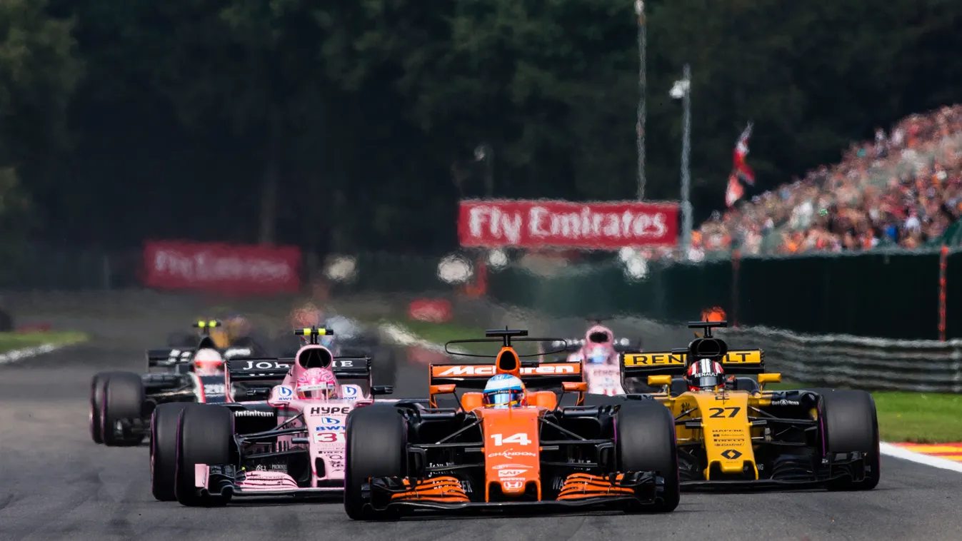Forma-1, Fernando Alonso, McLaren Honda, Belga Nagydíj 