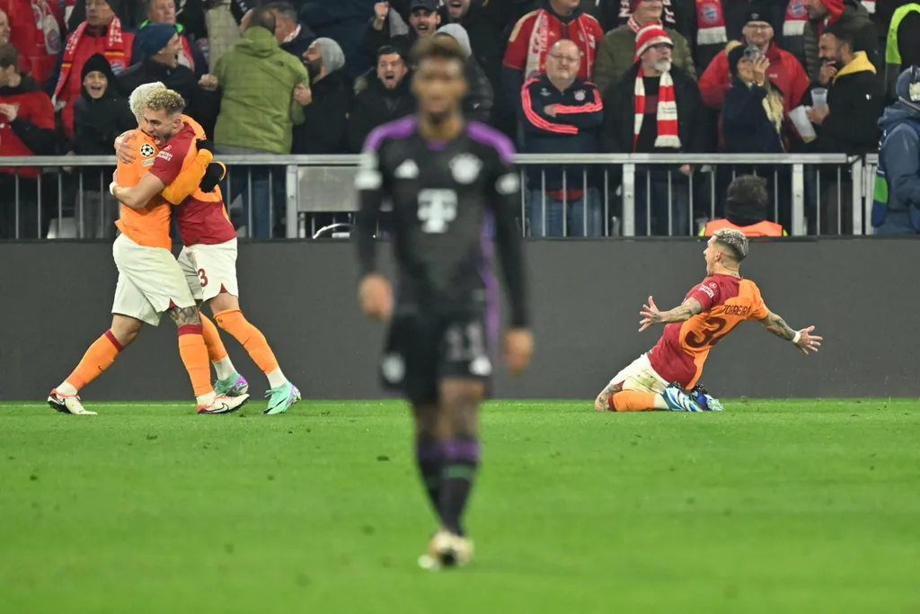 Bayern Munich v Galatasaray - UEFA Champions League 2023,Allianz area,Bayern Munich,Football,Galatasaray,Match,Novem Horizontal 