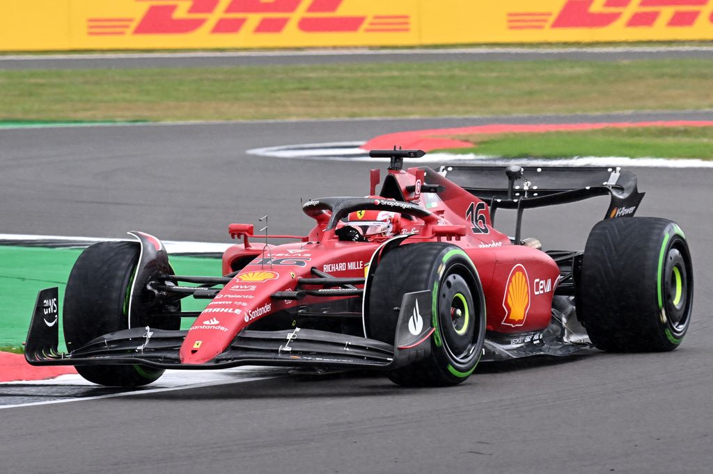 Forma-1, Charles Leclerc, Ferrari, Brit Nagydíj 2022, péntek 
