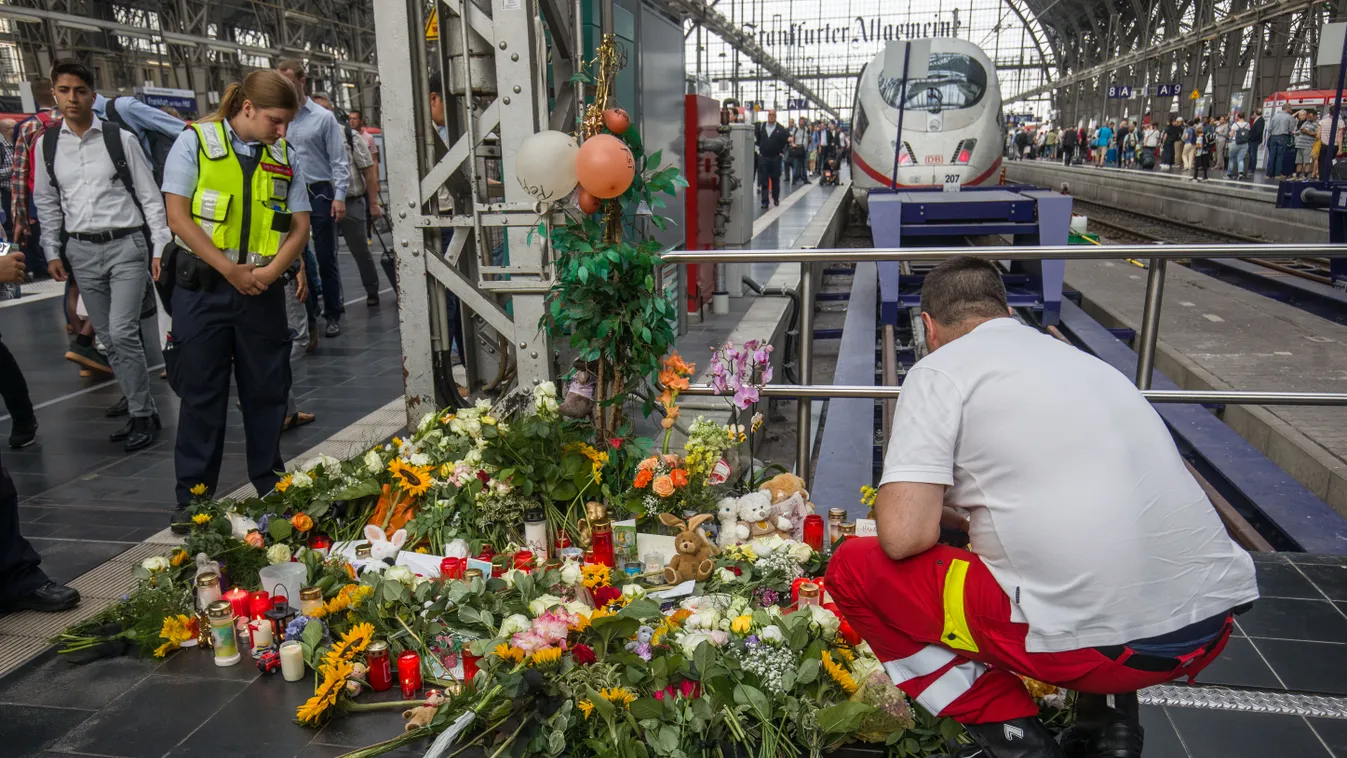 After attack at Frankfurt central station Disasters and Accidents CRIME Emergencies Trajectory TRAFFIC Germany (German) 