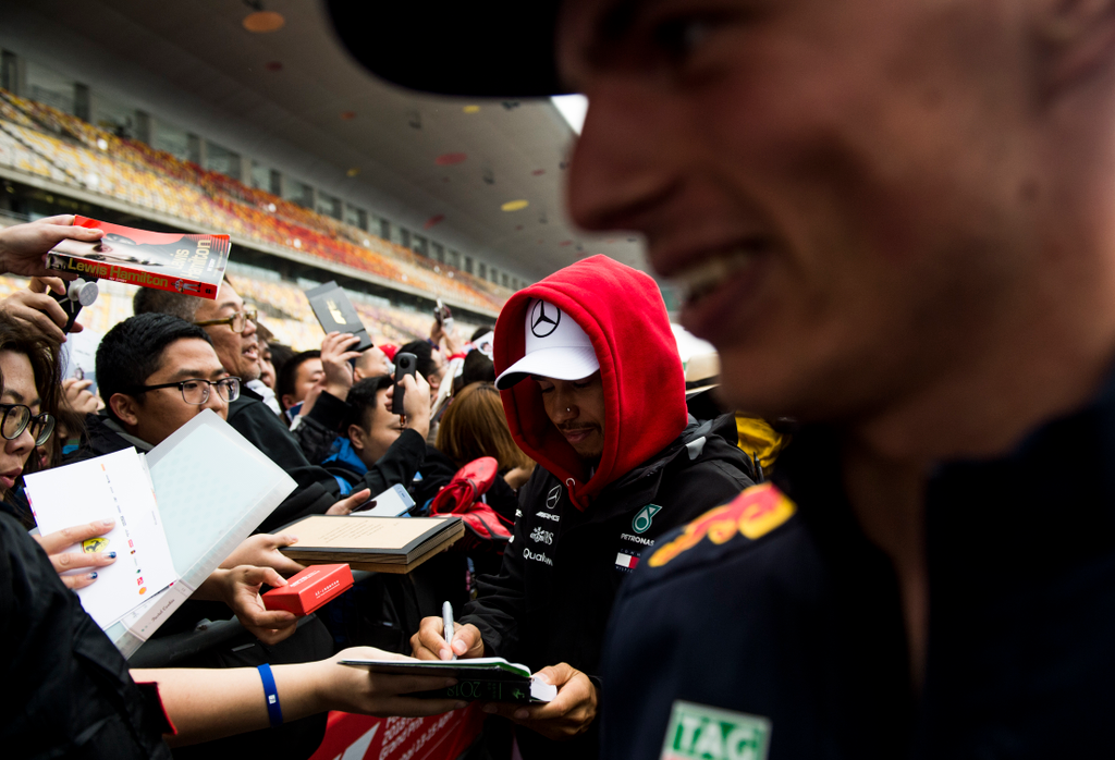 A Forma-1-es Kínai Nagydíj előkészületei, Lewis Hamilton, Mercedes-AMG Petronas 