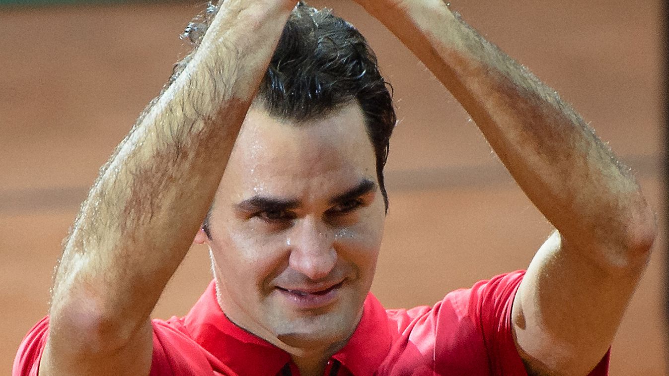 - Switzerland's Roger Federer cries after Switzerland beat France in the Davis Cup tennis final at Stade Pierre Mauroy in Villeneuve-d'Ascq, northern France, on November 23, 2014. Roger Federer gave Switzerland its first Davis Cup title by defeating Franc