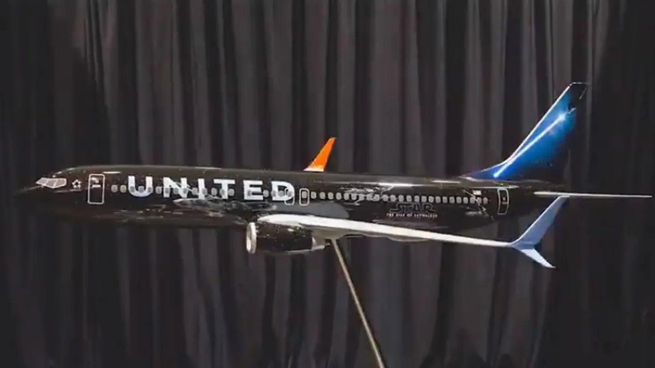 united airlines, star wars, boeing 