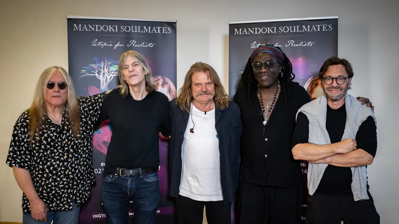 Mandoki Soulmates: Tony Carey, Mike Stern, Leslie Mandoki, Richard Bona, Al Di Meola 