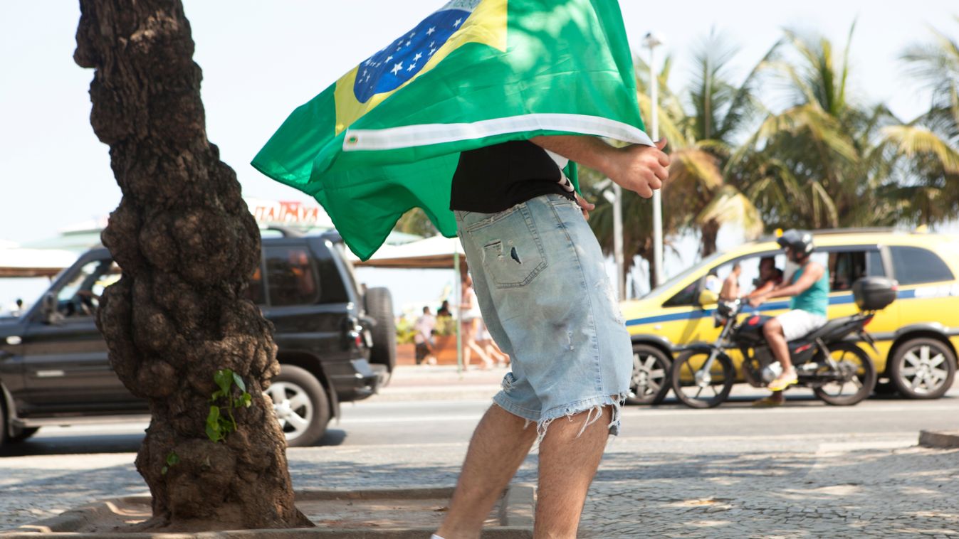Brazília, brazil, Rio de Janeiro, Dél-Amerika, zászló, 