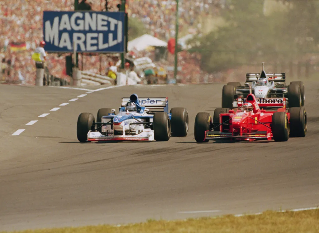 Forma-1, Magyar Nagydíj 1997, Damon Hill, Arrows, Michael Schumacher, Ferrari 