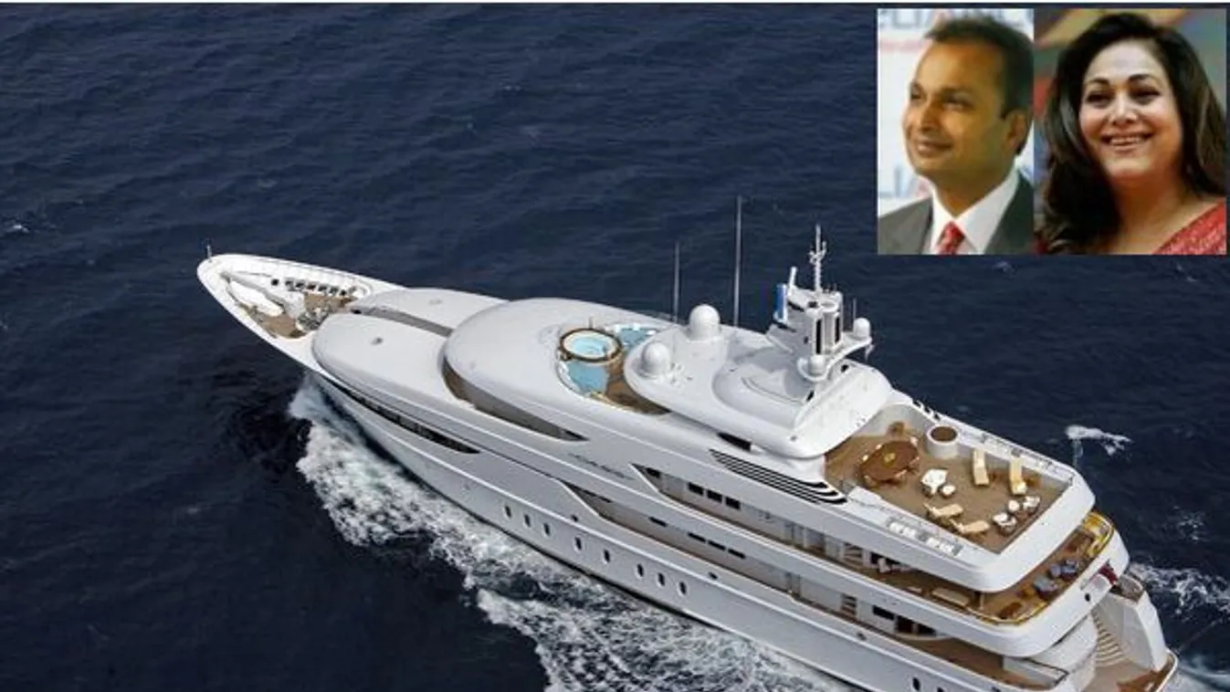 galéria 2021.02.10.  Anil Ambani luxury Yacht 