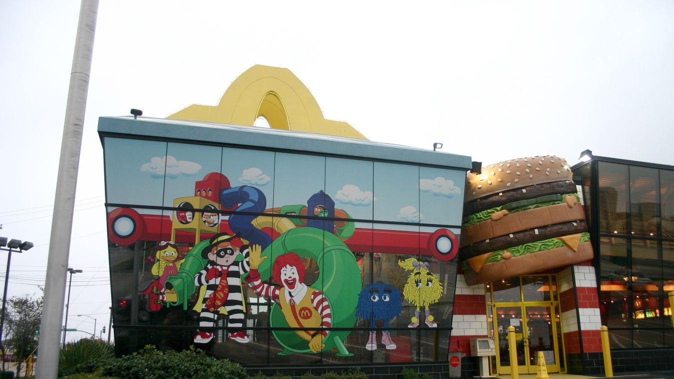 McDonald's éttermek fura helyeken, Happy Meal McDonalds, Texas 