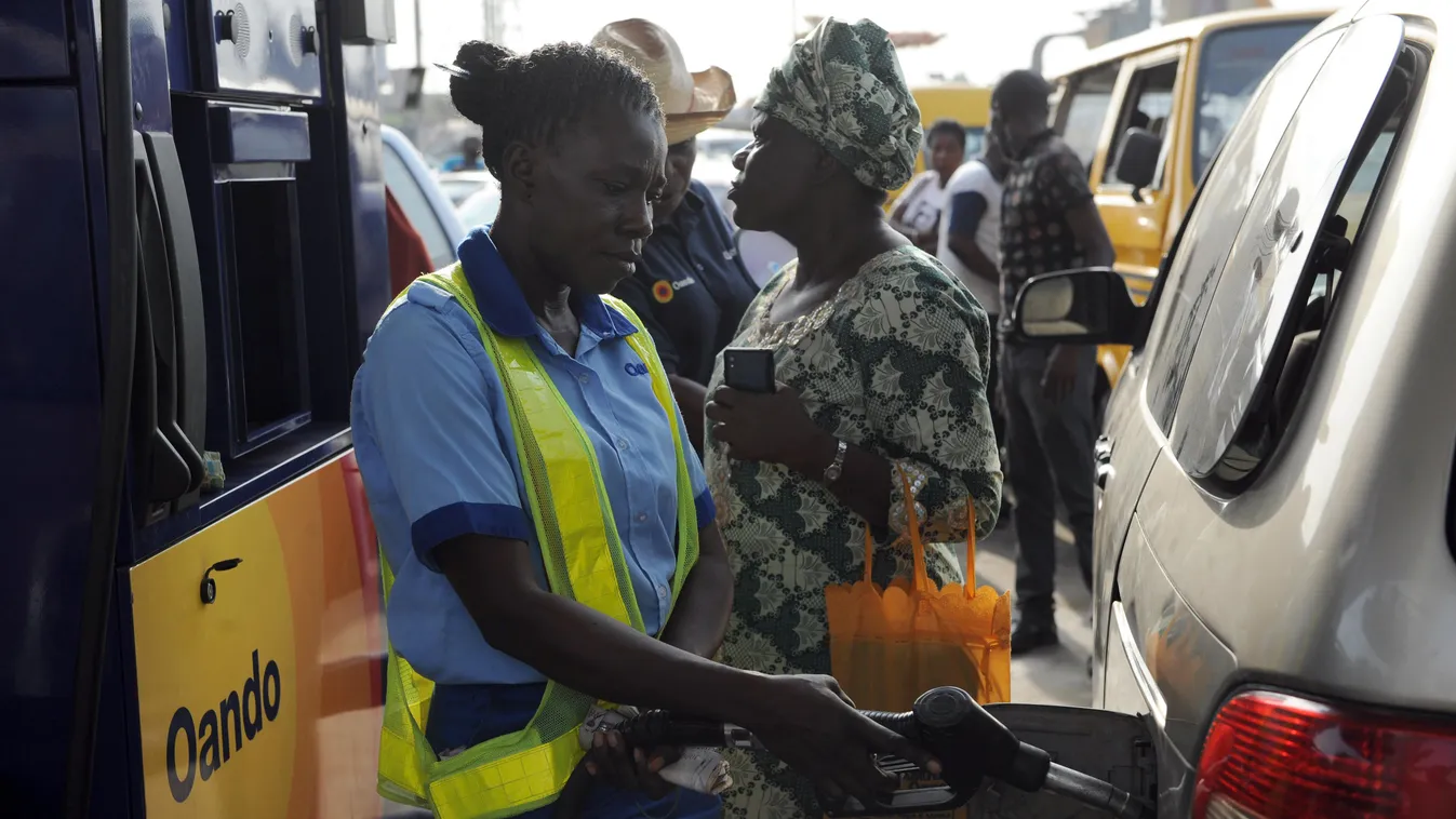 nigériai benzinhiány, illusztráció 