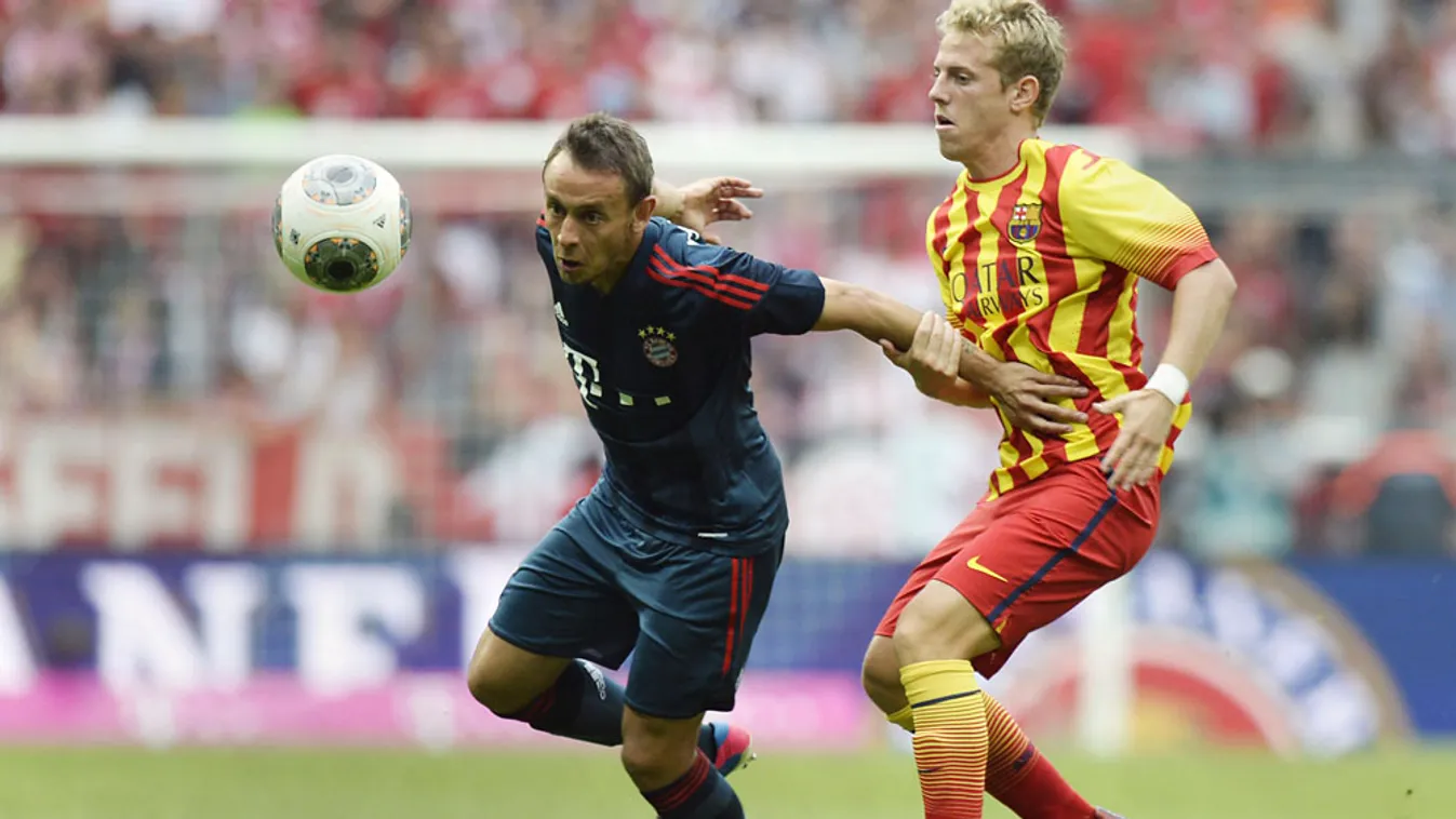 Bayern vs Barcelona, Rafinha és Dani Nieto  