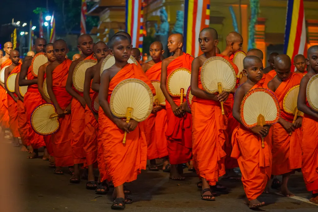 Srí Lanka, Navam Perahera fesztivál, 2023, Colombo, 