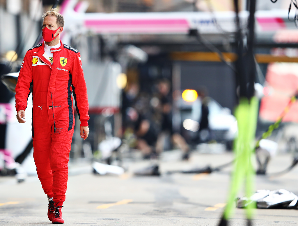 Forma-1, A 70. Évforduló Nagydíja, Sebastian Vettel, Ferrari 