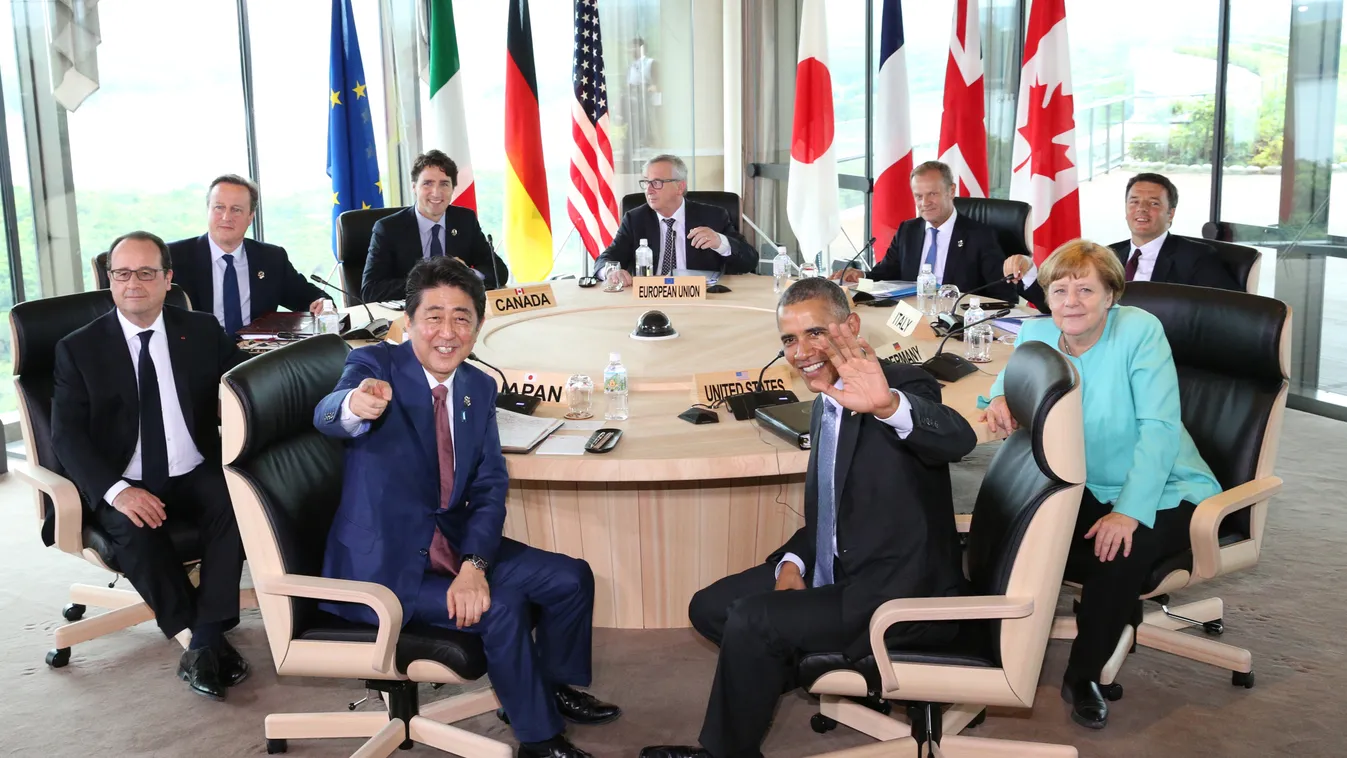 Japan G-7 Summit meeting  SQUARE FORMAT 