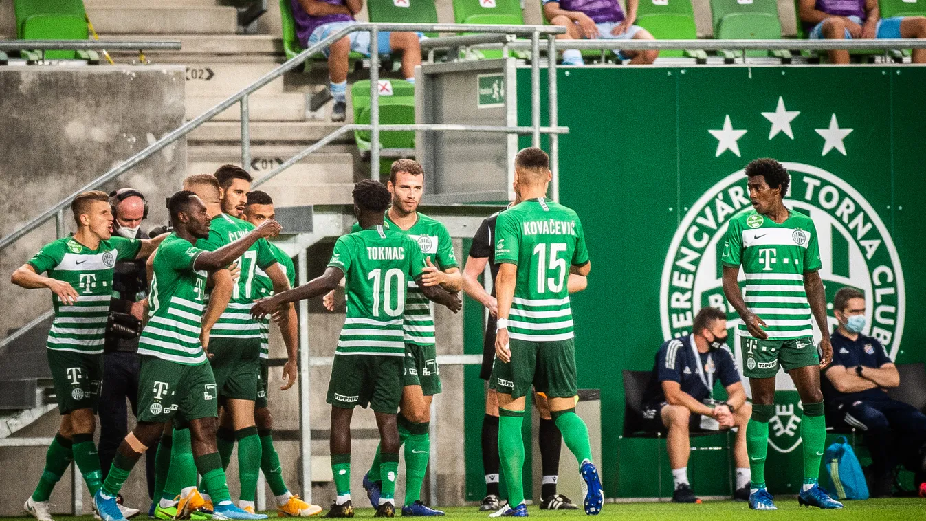 FTC Fradi - Dinamo Zagreb BL selejtező gólöröm 