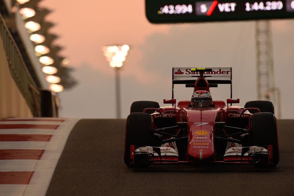 Forma-1, Kimi Räikkönen, Scuderia Ferrari, Abu-dzabi Nagydíj, 2015 