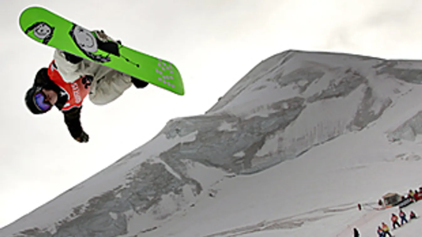 Svájci síparadicsomok, Saas-Fee, snowboard