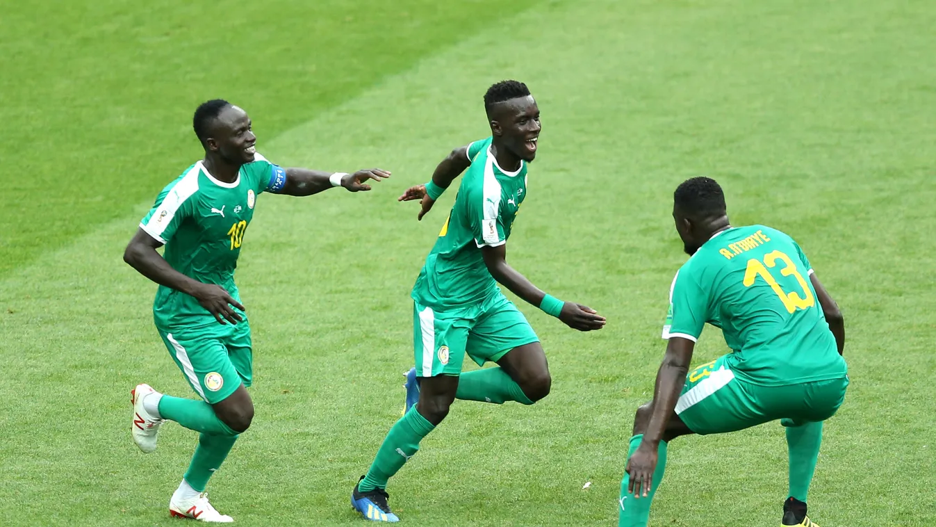 Poland v Senegal: Group H - 2018 FIFA World Cup Russia Sport Soccer International Team Soccer Moscow FeedRouted_Global during the 2018 FIFA World Cup Russia group H match between Poland and Senegal at Spartak Stadium on June 19, 2018 