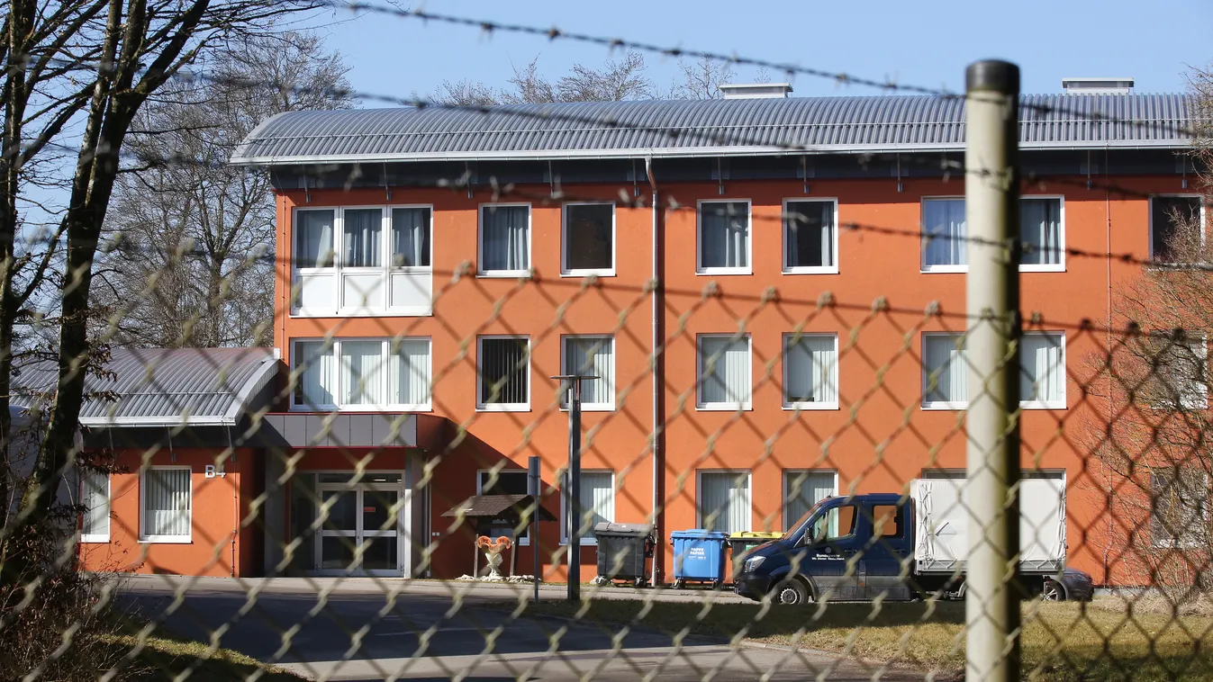 An education and accommodation building at the German Armed Forces Staufer barracks in Pfullendorf, Germany, 15 February 2017. Photo: Thomas Warnack/dpa 