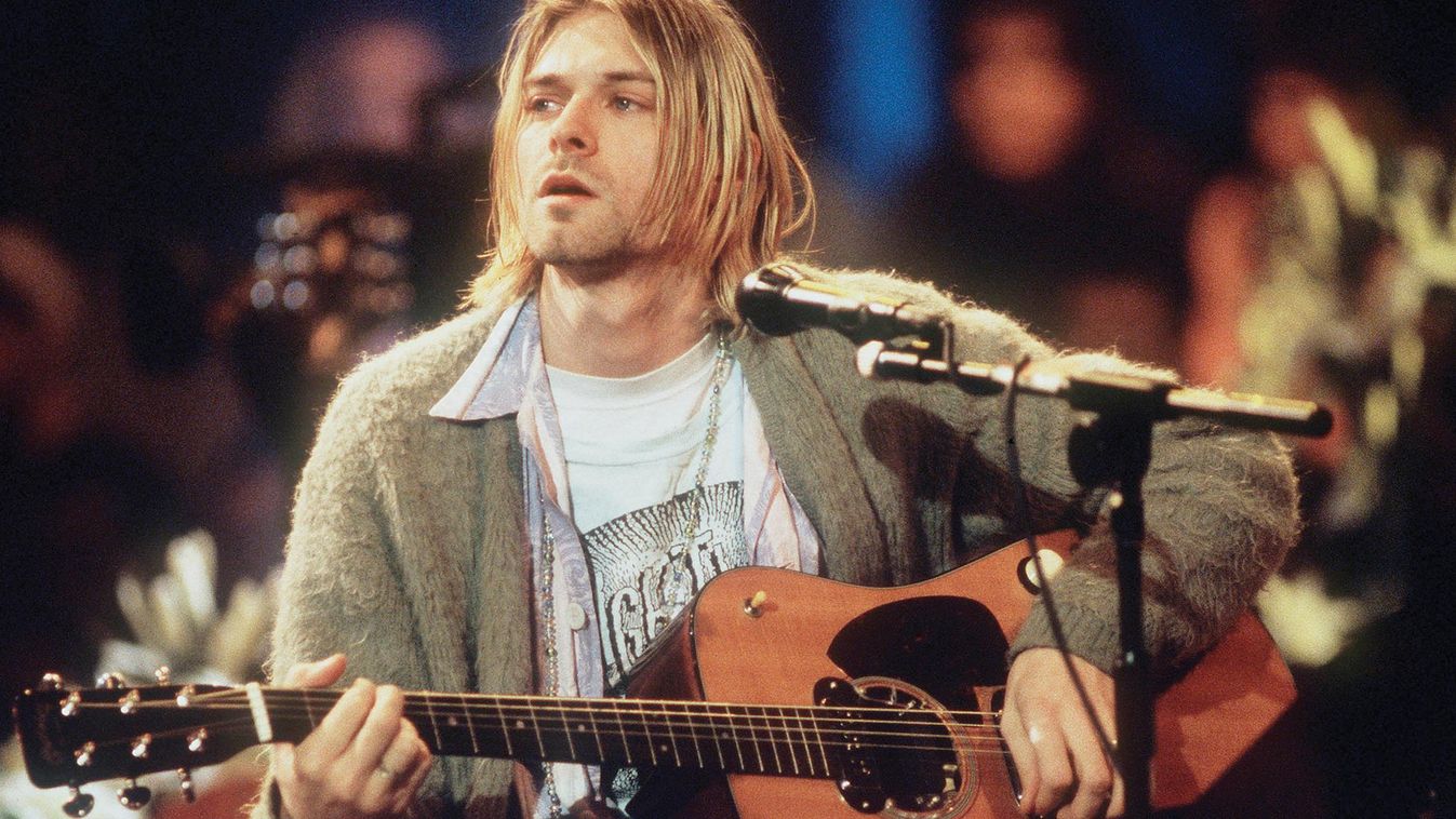 Így változott a férfi szépségideál az elmúlt 100 évben Kurt Cobain 