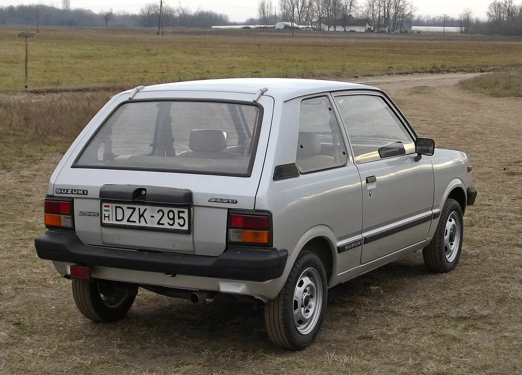 Suzuki Alto (1983) veteránteszt 