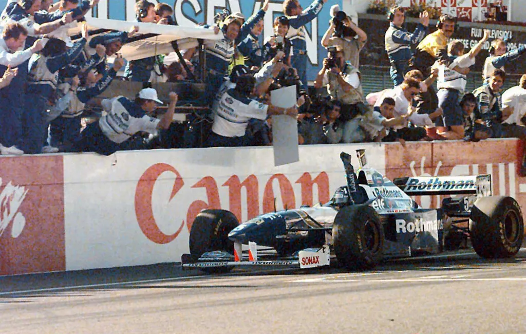 Forma-1, Damon Hill, Williams-Renault, Japán Nagydíj 1996 
