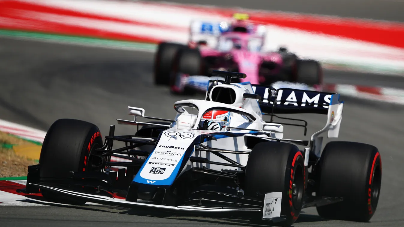 Forma-1, George Russell, Williams, Racing Point, Spanyol Nagydíj 