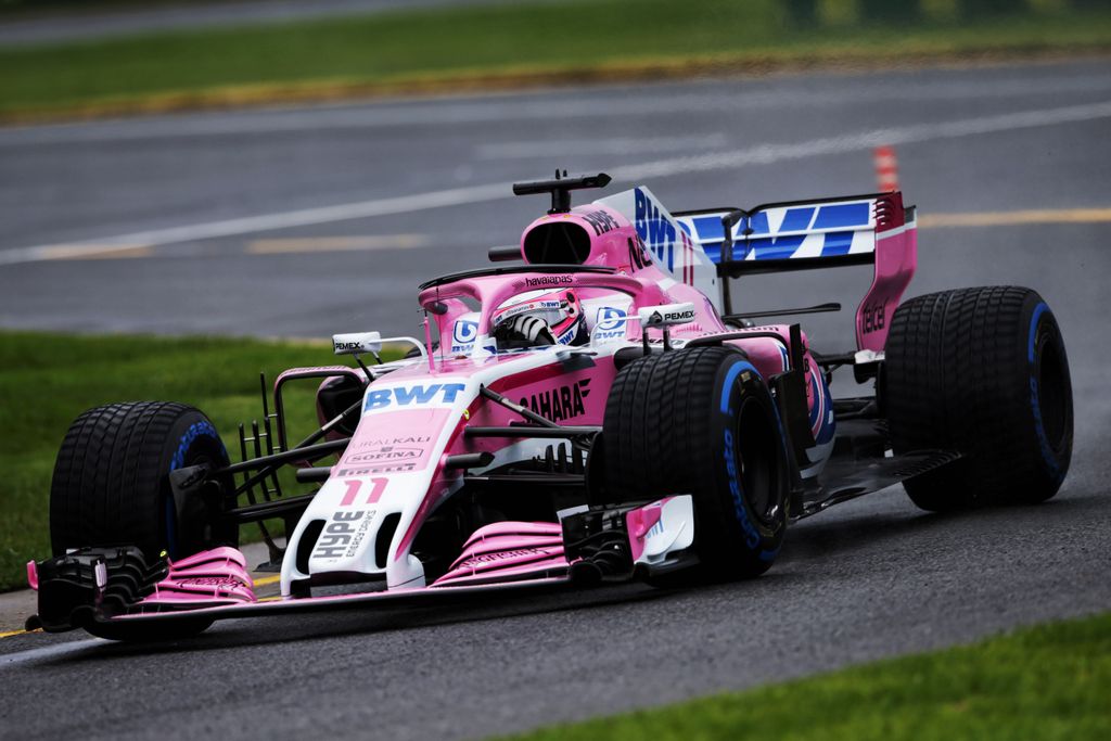 F1, Forma-1, Ausztrál Nagydíj, Sergio Pérez, Force India, Melbourne 2018 