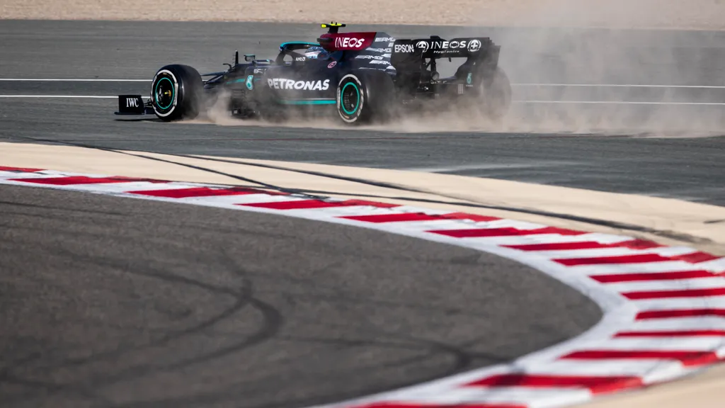 Forma-1, Bahrein teszt, 2. nap, Valtteri Bottas, Mercedes 