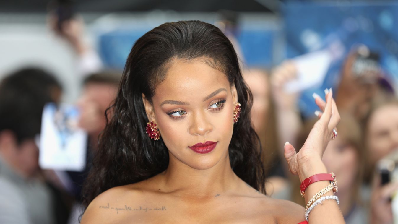 "Valerian And The City Of A Thousand Planets" European Premiere - Red Carpet Arrivals LONDON, ENGLAND - JULY 24:  Rihanna attends the "Valerian And The City Of A Thousand Planets" European Premiere at Cineworld Leicester Square on July 24, 2017 in London,