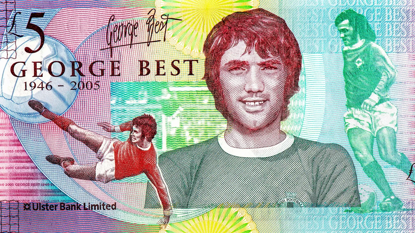 5 font, Észak-Írország George Best 