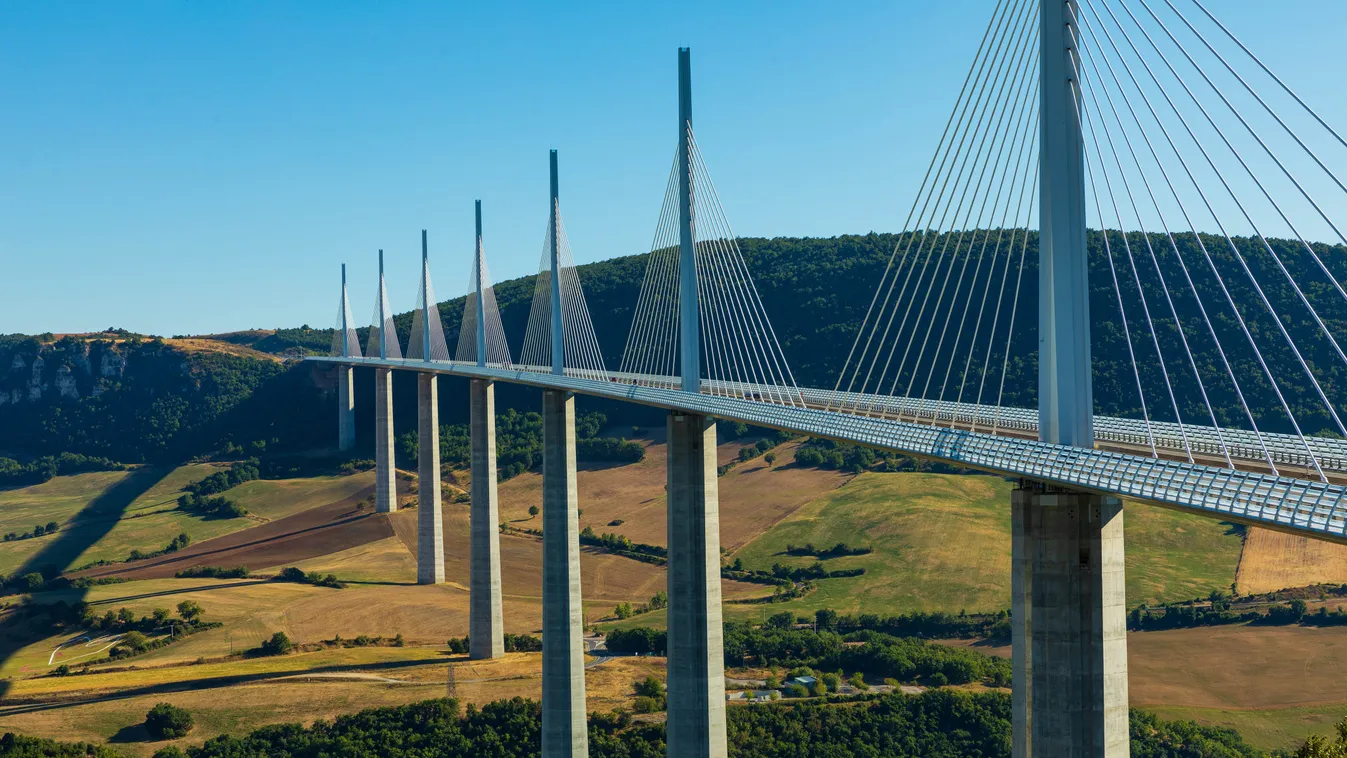 A világ hídjai galéria, A világ legmagasabb hídja jelenleg a Millai viadukt, Franciaországban, Millau viaduct 