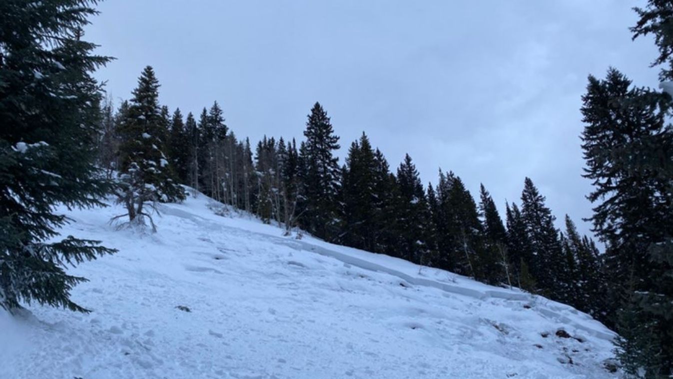 Colorado, lavina, hó 