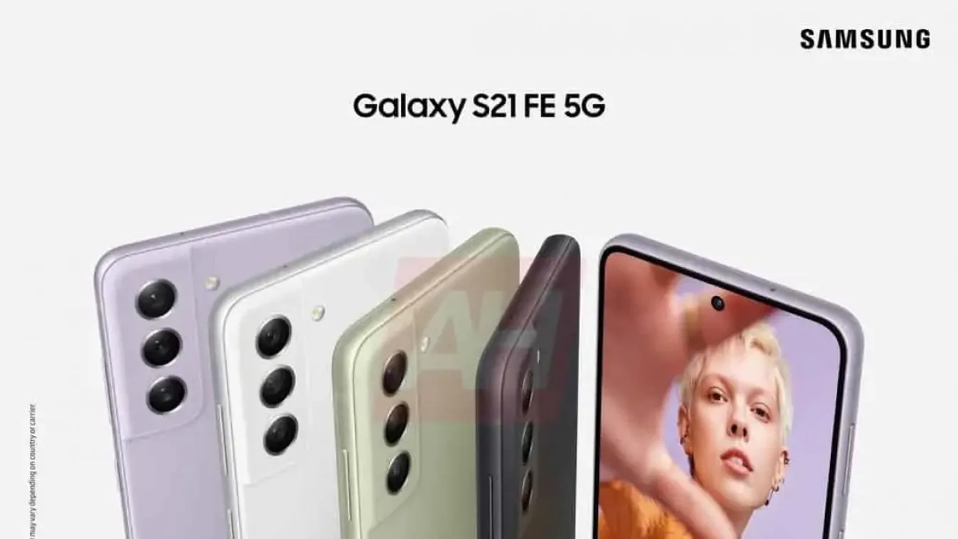 Kiszivárgott reklámfotó a Galaxy S21 FE-ről 