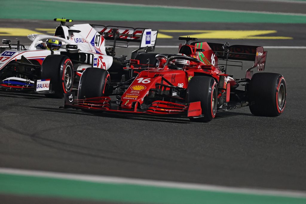 Forma-1, Charles Leclerc, Ferrari, Mick Schumacher, Haas, Katari Nagydíj 2021, szombat 