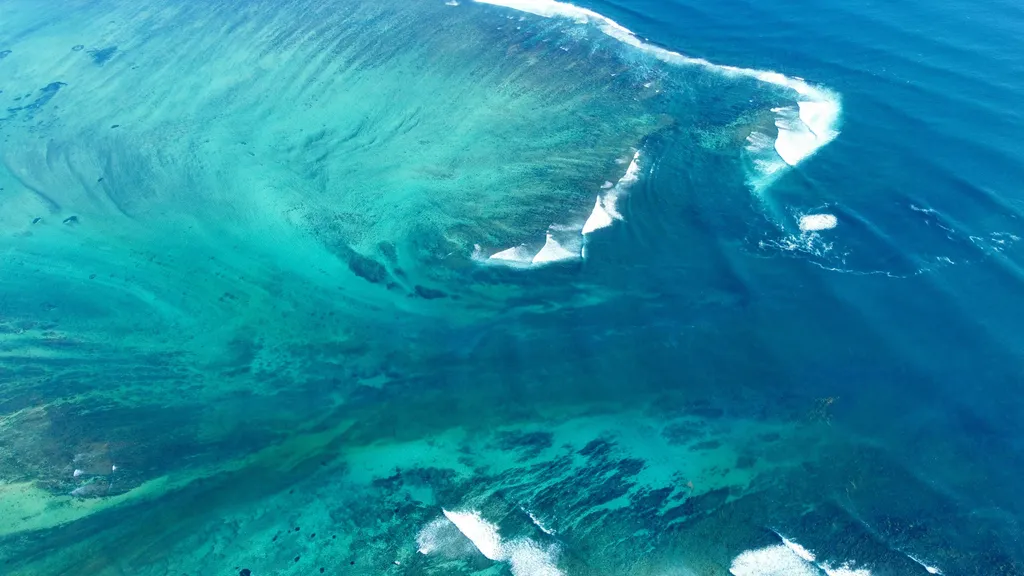 Mauritius, vízesés, 