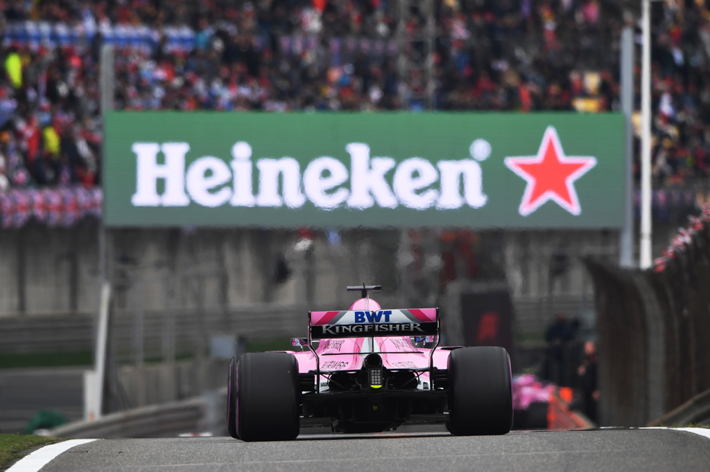 A Forma-1-es Kínai Nagydíj szombati napja, Sergio Pérez, Force India, Heineken 