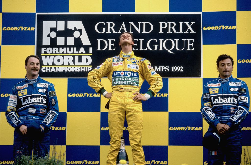 Forma-1, Michael Schumacher, Belga Nagydíj, 1992 