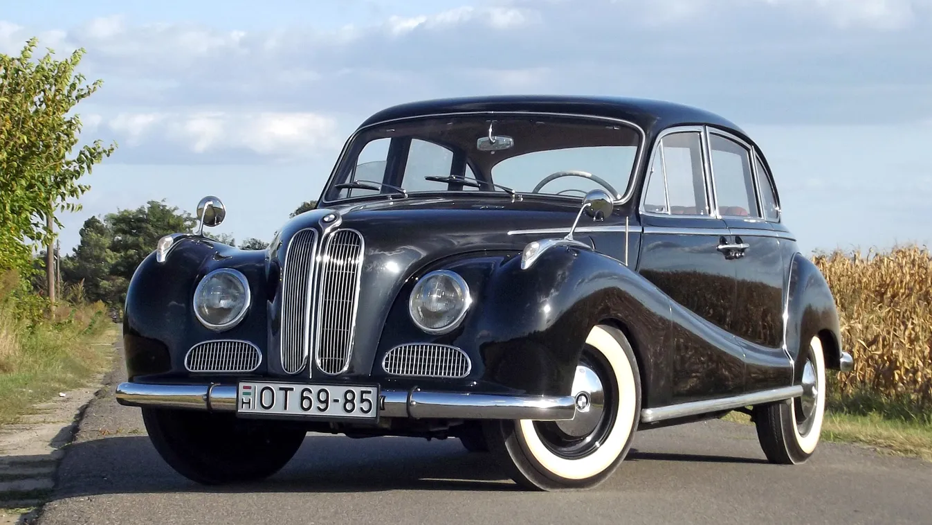 BMW 501 V8 veteránteszt 