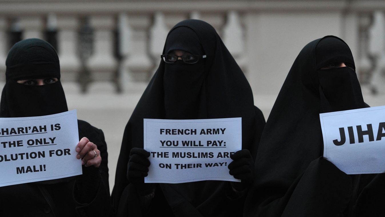 muszlim nők, London, dzsihád 